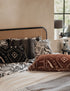 Chenille Patterned Bolster Cushion